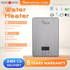 Tixx Water Heater 6500W LCD Touch Screen With Automatic Temperature Control