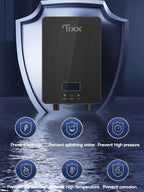 Tixx Water Heater 6500W LCD Touch Screen With Automatic Temperature Control